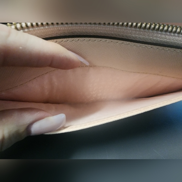 Kate Spade Newbury Lane Neda Zip Around Wallet. Peach - Picture 12 of 13